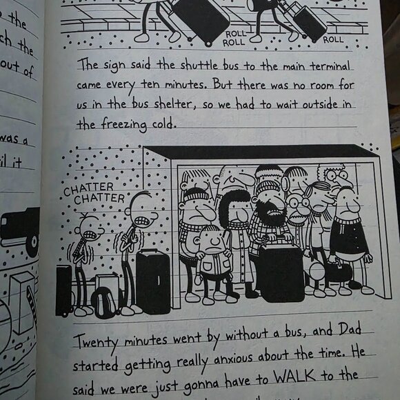 Diary of a Wimpy Kid books by Jeff Kinney - The Getaway and Dog Days - hardcover - Picture 10 of 15